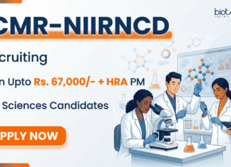 Govt Life Sciences Research Scientist Jobs at ICMR NIIRNCD | Earn Upto Rs. 67,000/- + HRA | Attend the Walk-In Interview Apply for ICMR Research Scientist Jobs. Explore ICMR NIIRNCD Recruitment for Life Sciences Career with ₹67,000 salary. Walk-in on April 15.