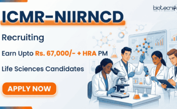 Govt Life Sciences Research Scientist Jobs at ICMR NIIRNCD | Earn Upto Rs. 67,000/- + HRA | Attend the Walk-In Interview Apply for ICMR Research Scientist Jobs. Explore ICMR NIIRNCD Recruitment for Life Sciences Career with ₹67,000 salary. Walk-in on April 15.
