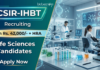 Apply for CSIR IHBT Recruitment. Explore Research Jobs and Grow your Career in Life Sciences with High-Paying Opportunities.