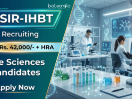 Research Jobs at CSIR-IHBT | Earn Rs. 42,000/- + HRA | Life Sciences Candidates Attend the Walk-In Interview Apply for CSIR IHBT Recruitment. Explore Research Jobs and Grow your Career in Life Sciences with High-Paying Opportunities.