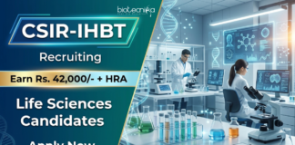 Apply for CSIR IHBT Recruitment. Explore Research Jobs and Grow your Career in Life Sciences with High-Paying Opportunities.