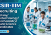 Apply for CSIR IIIM Recruitment. Project Associate Jobs Open for Candidates Interested in Life Sciences Research at Jammu.