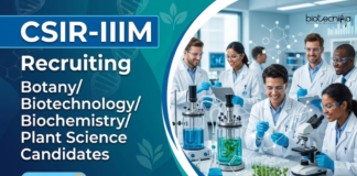 Apply for CSIR IIIM Recruitment. Project Associate Jobs Open for Candidates Interested in Life Sciences Research at Jammu.
