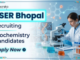 IISER Bhopal Recruitment for Research Jobs. Apply for Biochemistry Jobs as JRF/Project Associate. Last date April 13, 2026.