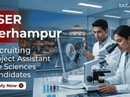 Apply for IISER Berhampur Recruitment. Explore Life Sciences Jobs for Project Assistant with ₹20,000 + HRA & Start your Research Career Now.