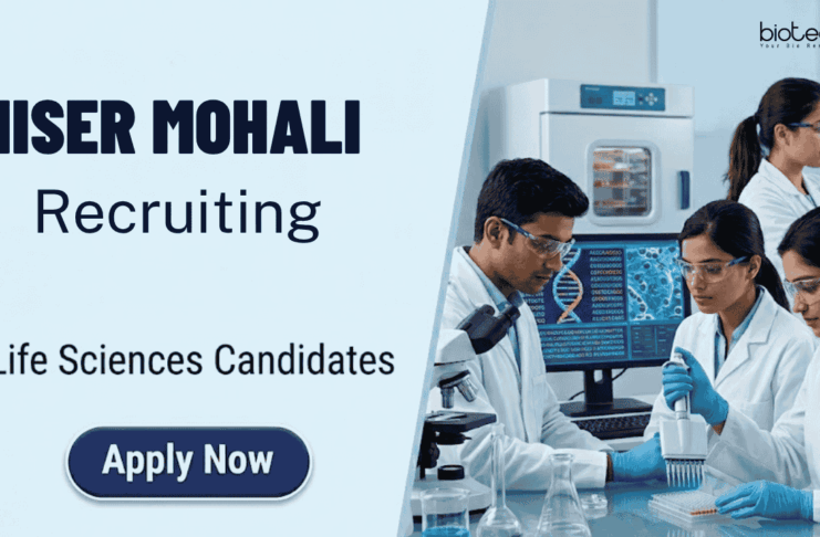Project Associate Jobs at IISER Mohali | Life Sciences Candidates Attend the Walk-In Interview Apply for IISER Mohali Recruitment. Project Associate Jobs in Life Sciences Research. Walk-in interview on April 28. Don’t Miss this Chance.