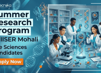 Summer Research Program at IISER Mohali | Apply Now for Life Sciences Career in Govt Institution Apply for Summer Research Program under IISER Mohali Recruitment. Gain Research Experience & Boost your Life Sciences Career.