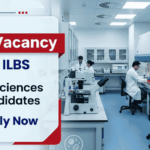 Apply for ILBS Recruitment SRF Vacancy in Delhi. Earn ₹53,340/month and Boost your Life Sciences Career with Sepsis Research Project.