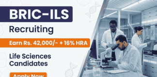 ILS Recruitment for Project Associate Jobs in Life Sciences Research. Apply for DBT-funded role with ₹42,000 salary. Walk-in April 30.