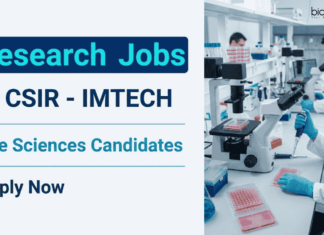 CSIR-IMTECH Recruiting Multiple Positions | Apply Now for Life Sciences Research Jobs Apply for CSIR-IMTECH Recruitment. Multiple Research Jobs Open for Candidates Seeking Career in Life Sciences.