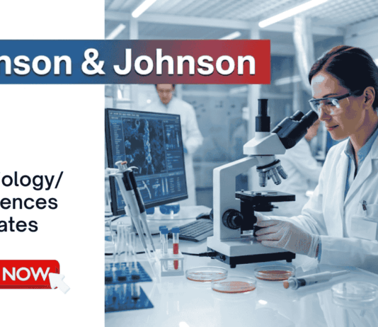 Apply for Life Sciences Jobs under Johnson & Johnson Careers. Quality Control Jobs in Aurangabad for Microbiology Professionals.