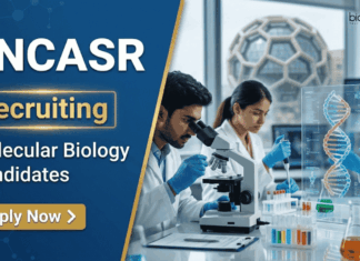Molecular Biology Jobs at JNCASR | Apply Now for Research Scientist Role Molecular Biology Jobs at JNCASR Recruitment. Apply for Research Scientist Jobs in Bengaluru. ICMR project. High-paying research role.