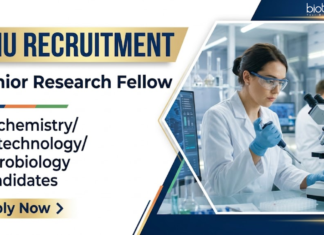 JRF Vacancy in SERB funded Project at JNU | MSc Life Sciences Candidates Apply Now Apply for JNU JRF Vacancy under SERB project. Join JNU Recruitment and Grow your Life Science Research Career with ₹37,000 fellowship.