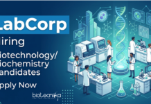 Biochemistry and Biotechnology Jobs at LabCorp | Apply Now for Data Programmer Role Apply for Biochemistry & Biotechnology Jobs at Labcorp Careers. Associate Data Programmer Role Ideal for Life Science Graduates.