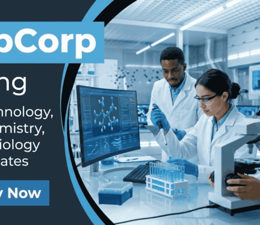 Apply for Life Sciences Jobs under Labcorp Career Bangalore. Biotechnology Jobs for MSc Candidates in lab operations.