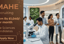 Research Scientist Jobs at Manipal University | Earn Rs 61,040/- per month | Apply Now for Life Sciences Career Apply for MAHE Career Research Scientist Jobs in Life Sciences Research. Work on ICMR Cancer Project with Salary ₹61,040 per month.