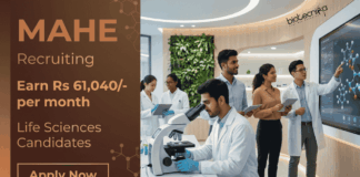 Research Scientist Jobs at Manipal University | Earn Rs 61,040/- per month | Apply Now for Life Sciences Career Apply for MAHE Career Research Scientist Jobs in Life Sciences Research. Work on ICMR Cancer Project with Salary ₹61,040 per month.