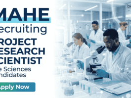 Apply for MAHE Careers. Research Scientist Jobs in Life Sciences Research with ₹61,040 salary. Work on ICMR cancer research project.