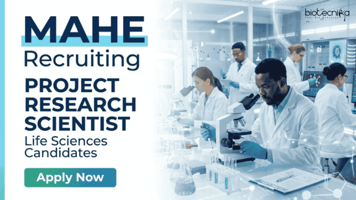 MAHE (2) Apply for MAHE Careers. Research Scientist Jobs in Life Sciences Research with ₹61,040 salary. Work on ICMR cancer research project.