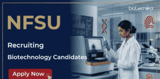 Apply for Project Assistant Jobs under NFSU Recruitment | Biotechnology Candidates are Eligible Apply for NFSU Project Assistant Jobs. Explore NFSU Recruitment for Biotechnology Career Opportunities in research. Apply before April 7.
