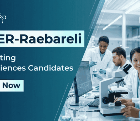 Apply for NIPER Raebareli Recruitment Research Assistant post. Best Research Jobs for M.Sc Life Sciences Candidates.