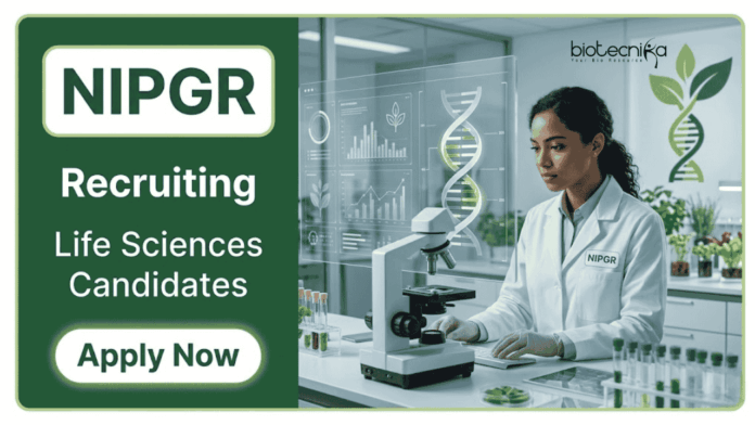 NIPGR Recruitment for Research Associate Jobs in Life Sciences Career. Apply Now for Plant Molecular Biology Research Roles in New Delhi.