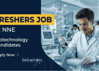 Biotechnology Freshers Job at NNE | Engineering Candidates Apply Now for Trainee Engineer Role Apply for NNE Careers Trainee Engineer Jobs. Biotechnology Freshers Job in Pharma Industry with Training, Projects & Career growth.
