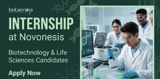 Apply for Microbiology & Biotechnology Internship at Novonesis. Explore Biology Jobs in Bangalore with Hands-On Research Experience.