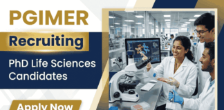 Apply for PGIMER Recruitment Life Science Job. Explore Research Jobs for PhD candidates in Clinical and Public Health Projects.