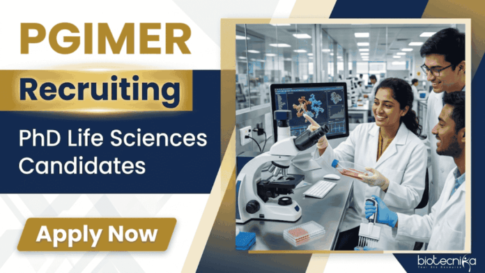 PGIMER (7) Apply for PGIMER Recruitment Life Science Job. Explore Research Jobs for PhD candidates in Clinical and Public Health Projects.