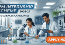 Apply for PM Internship Scheme for Life Sciences under Government Internship Programs at Top Companies with Stipend and other benefits.