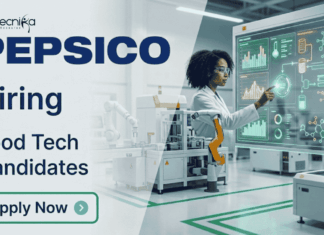 PepsiCo is Hiring | Post Graduates Apply Now for Food Tech Jobs Apply Now for QC Coordinator Job. Explore Food Tech Jobs under PepsiCo Career in FMCG with HACCP, quality systems & production exposure.