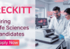 R&D Job Opening at Reckitt | Life Sciences Graduates Can Apply Explore Reckitt Careers: R&D Jobs for Life Sciences Graduates in Gurugram. Senior Associate Role in Product Development and Innovation.