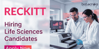 R&D Job Opening at Reckitt | Life Sciences Graduates Can Apply Explore Reckitt Careers: R&D Jobs for Life Sciences Graduates in Gurugram. Senior Associate Role in Product Development and Innovation.