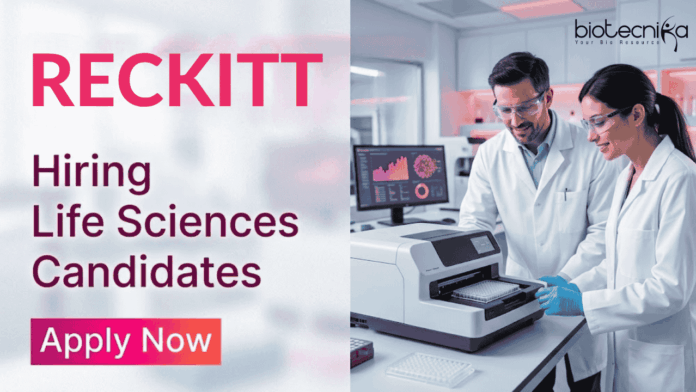 Reckitt Explore Reckitt Careers: R&D Jobs for Life Sciences Graduates in Gurugram. Senior Associate Role in Product Development and Innovation.