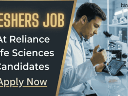 Apply for Reliance Life Sciences Young Professionals Job. Best Life Science Jobs for Freshers under Reliance Job Vacancy in Navi Mumbai.