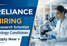 Research Scientist Jobs at Reliance | PhD Biology Candidates Apply Now Research Scientist Jobs under Reliance Career. Apply for Biology Jobs in Navi Mumbai. PhD R&D role with Great Growth Opportunity.