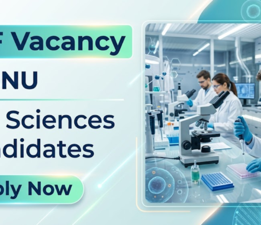 Apply for JRF Vacancy at Shiv Nadar University. Explore Research Jobs and Grow your Life Science Career with funded fellowship roles.