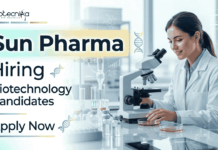 Biotechnology Jobs at Sun Pharma | Apply Now for Executive Role Sun Pharma Career Biotechnology Jobs in R&D. Apply for Executive Jobs with experience in Molecular Biology, Cell Culture, Protein Expression.