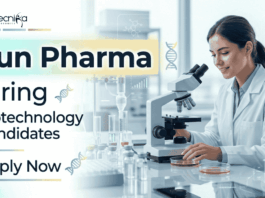 Sun Pharma Career Biotechnology Jobs in R&D. Apply for Executive Jobs with experience in Molecular Biology, Cell Culture, Protein Expression.