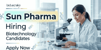 Sun Pharma Career Biotechnology Jobs in R&D. Apply for Executive Jobs with experience in Molecular Biology, Cell Culture, Protein Expression.