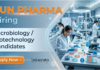 Apply for Senior Officer Role under Sun Pharma Career . MSc Biotechnology & Microbiology Candidates Explore Quality Control Jobs.
