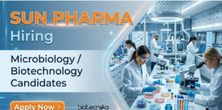 Quality Control Jobs at Sun Pharma | MSc Candidates in Microbiology & Biotechnology Apply Now Apply for Senior Officer Role under Sun Pharma Career . MSc Biotechnology & Microbiology Candidates Explore Quality Control Jobs.