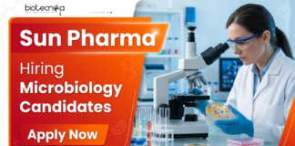 Sun Pharma Career Opportunity for Executive Microbiology Jobs. Apply Now for Analytical Development Roles in Pharma Industry Careers.