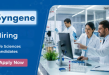 Syngene is Hiring! Apply Now for Life Sciences Jobs in Biosafety Department Apply for Syngene Careers Sr Specialist EHSS role in Bangalore. Best Life Sciences Jobs and Biology Jobs for Biotech Professionals Now.
