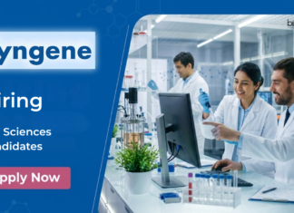 Syngene is Hiring! Apply Now for Life Sciences Jobs in Biosafety Department Apply for Syngene Careers Sr Specialist EHSS role in Bangalore. Best Life Sciences Jobs and Biology Jobs for Biotech Professionals Now.