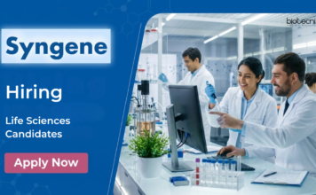 Syngene is Hiring! Apply Now for Life Sciences Jobs in Biosafety Department Apply for Syngene Careers Sr Specialist EHSS role in Bangalore. Best Life Sciences Jobs and Biology Jobs for Biotech Professionals Now.