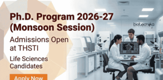 THSTI Recruitment: Monsoon Session PhD Admissions Open in Life Sciences Research. Apply for Translational Research PhD with Fellowship.