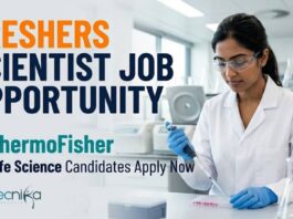 Scientist I Cell Biology Job at Thermo Fisher – Freshers Apply Now! Freshers Scientist Job at Thermo Fisher | Life Science Role
