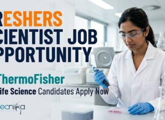 Scientist I Cell Biology Job at Thermo Fisher – Freshers Apply Now! Freshers Scientist Job at Thermo Fisher | Life Science Role